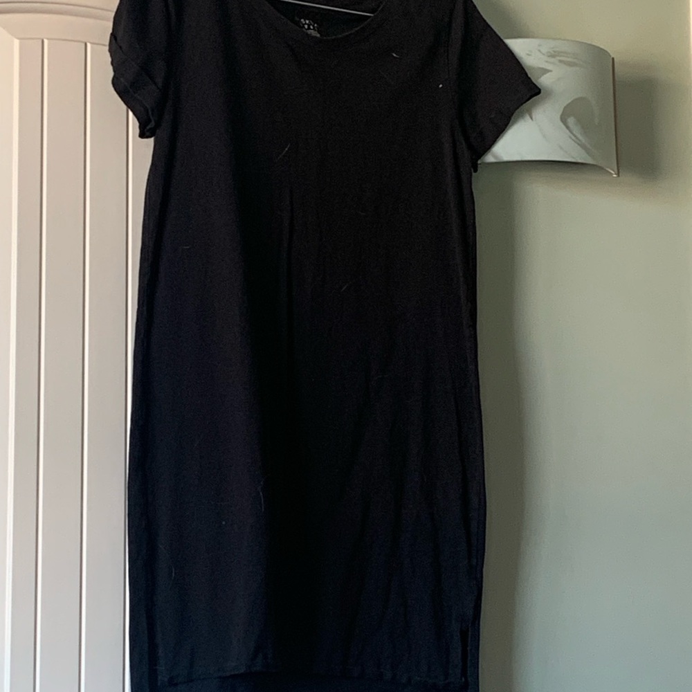 Classic Black Midi Dress